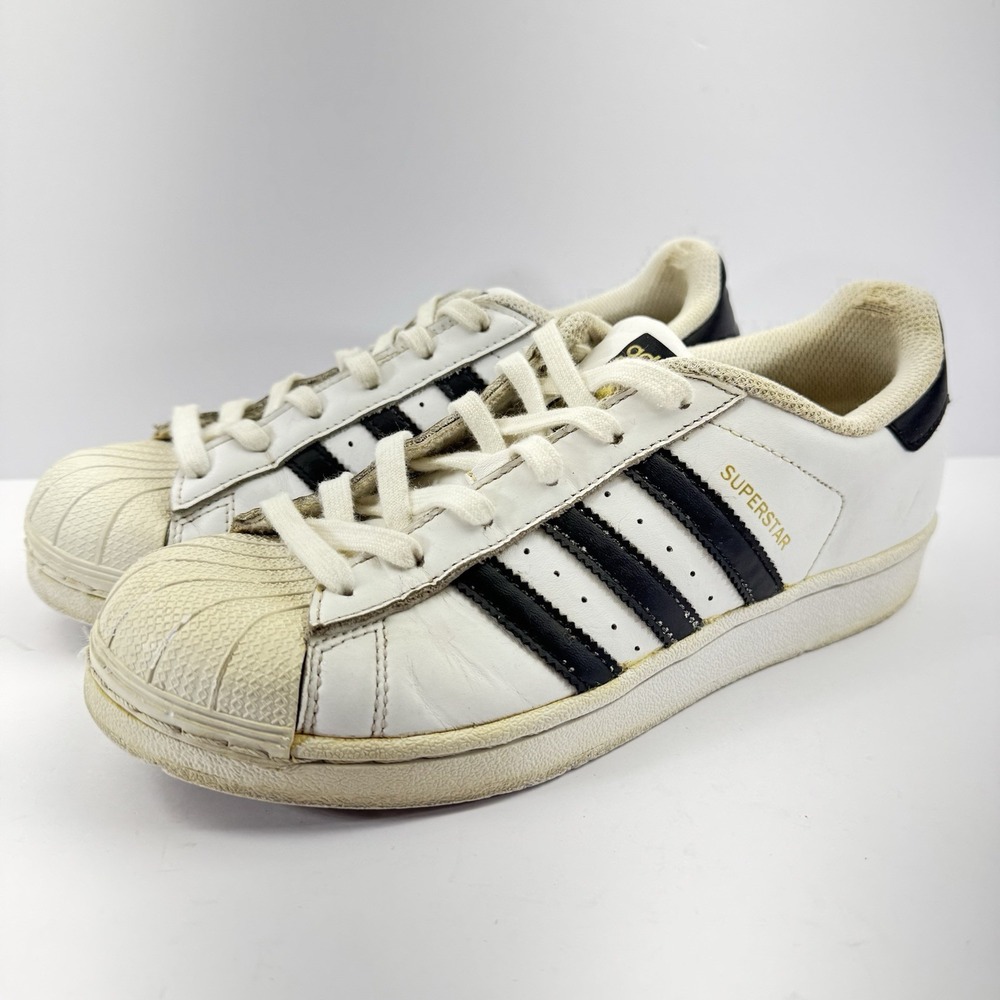 Adidas Superstar White/Black Sneakers PCI 789002 05/16 US size 7